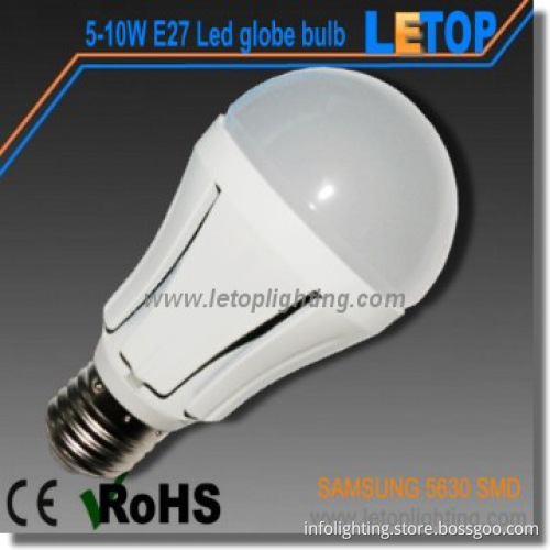 5W E27 SMD led globe bulb
